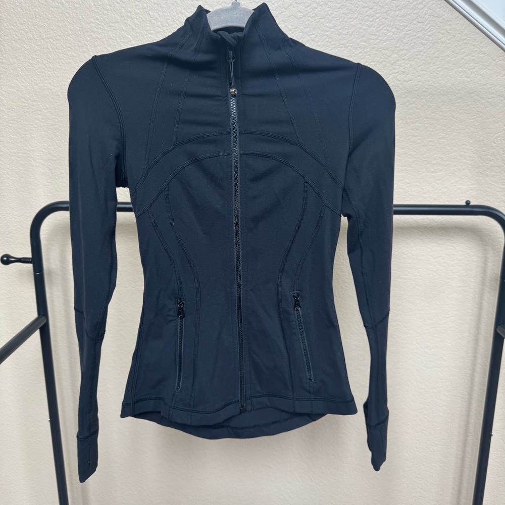 Black lululemon define jacket